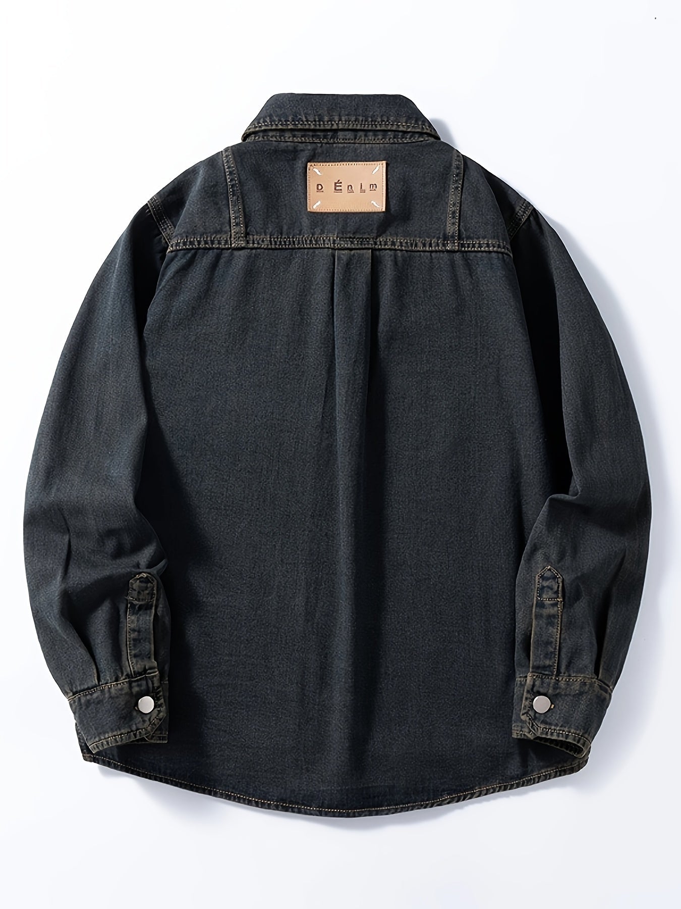 Herren Denim Overshirt – Lässiger Style für Alltag & Freizeit