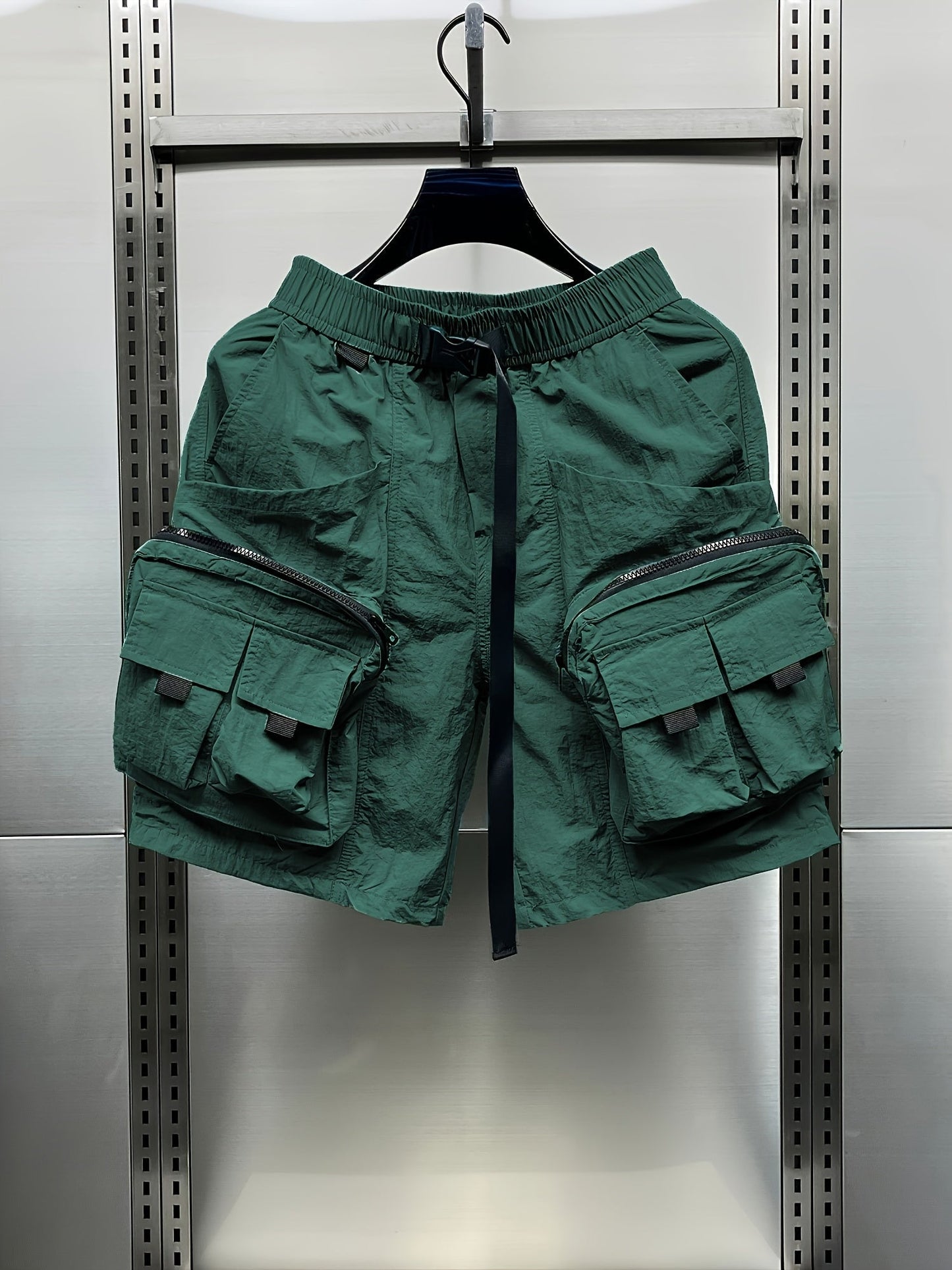 Herren Utility Cargo Shorts mit großen Taschen – Streetwear & Outdoor Style