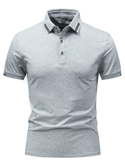 Herren Polo Shirt Klassisch Modern Freizeit für Alltag und Büro