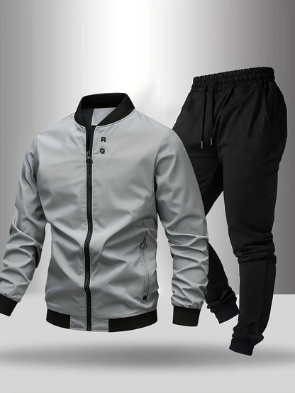Herren Trainingsanzug Set – Sportlicher Freizeitanzug im modernen Stil für Alltag und Fitness