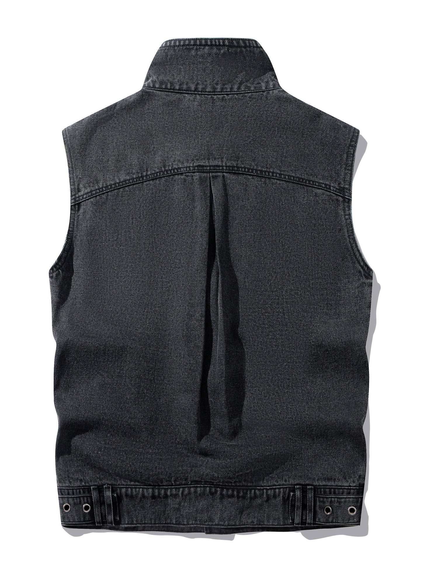 Herren Jeansweste im lässigen Streetwear-Stil – Ideal für Alltag und Freizeit