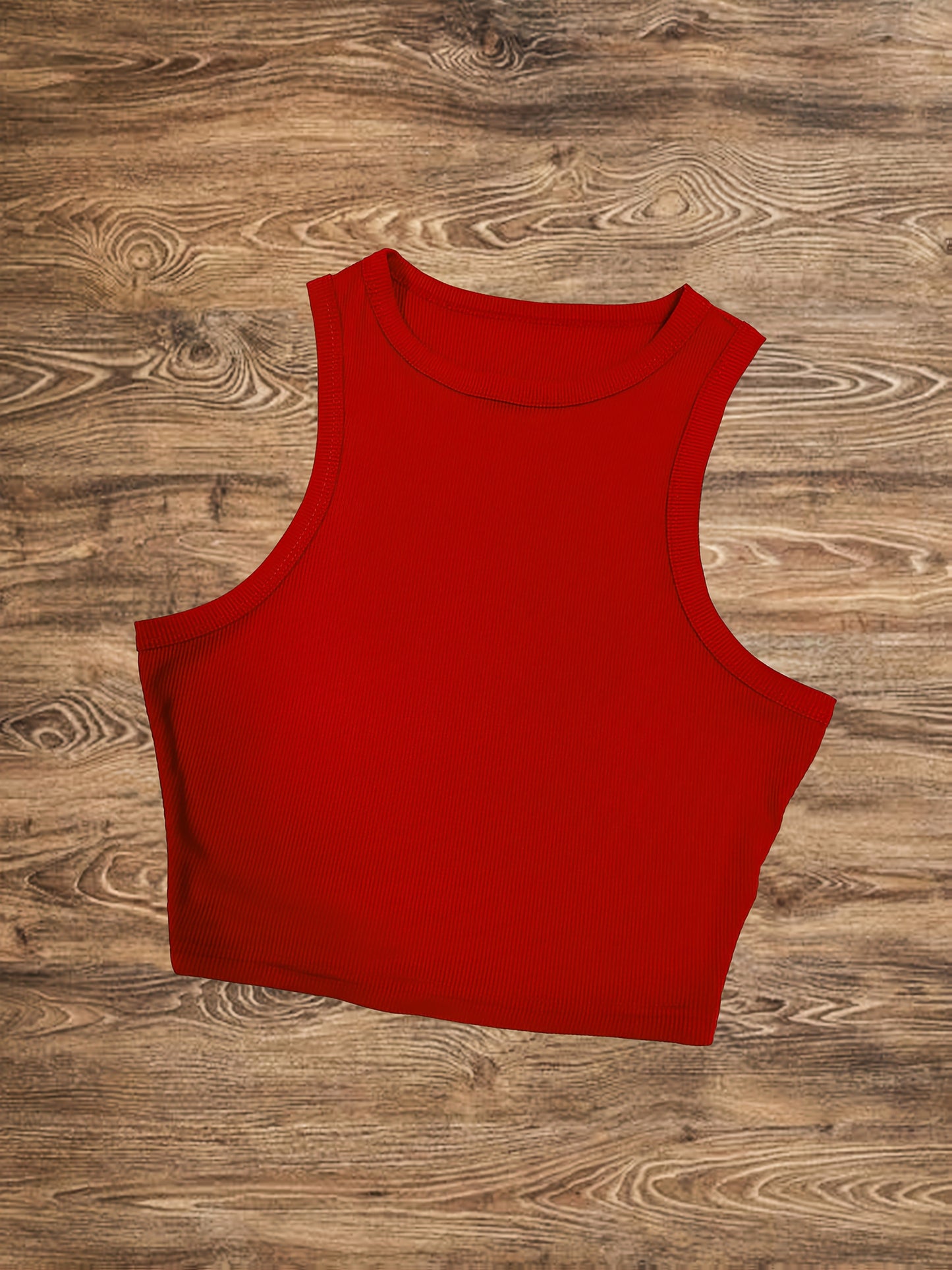Damen Sommer-Outfit Set – Ärmelloses Top und Maxirock im tropischen Design, ideal für Urlaub und Freizeit
