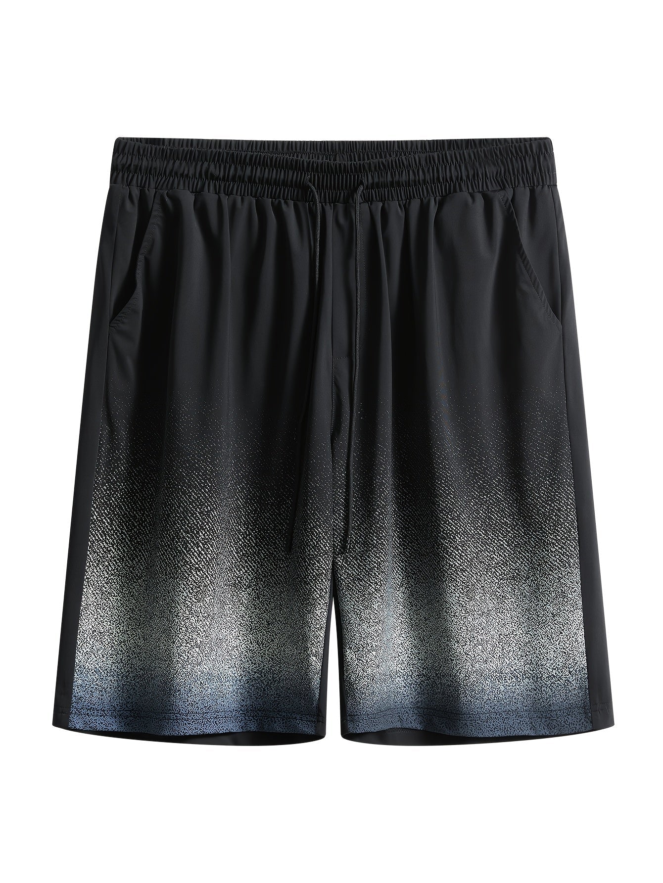 Herren Badeshorts im modernen Ombre-Design – Perfekt für Sommer, Strand und Freizeit