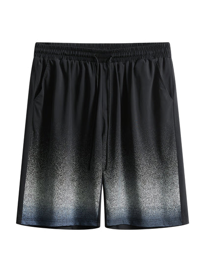 Herren Badeshorts im modernen Ombre-Design – Perfekt für Sommer, Strand und Freizeit