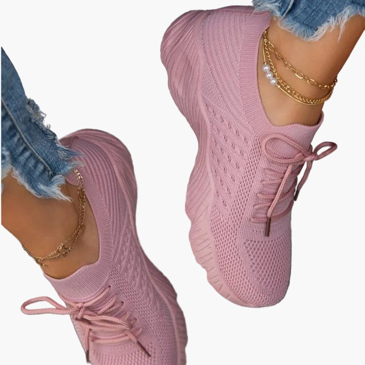 Damen Sneakers Leichtgewicht Atmungsaktiv Freizeit & Sport