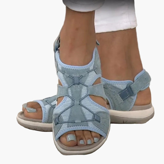 Damen Outdoor Komfort Sandalen – Ergonomische Trekking- und Alltagsschuhe mit Fußgewölbeunterstützung