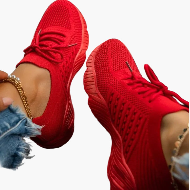 Damen Sneakers Leichtgewicht Atmungsaktiv Freizeit & Sport
