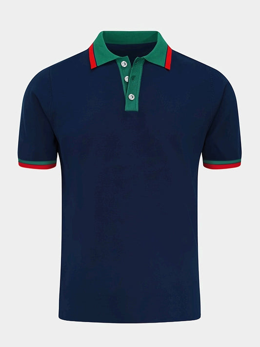 Herren Polohemd im sportlich-eleganten Stil – Perfekt für Freizeit und Alltag
