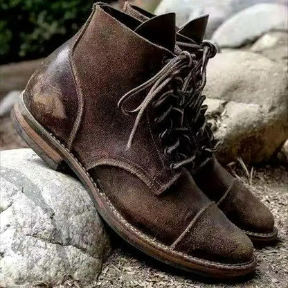 Herren Klassische Stiefeletten – Zeitlose Lederboots für Alltag und Business