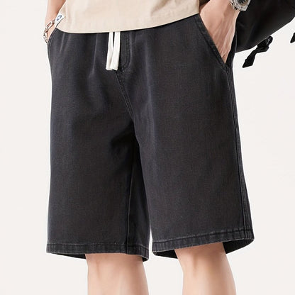 Herren Denim Shorts Lockerer Schnitt für Freizeit und Alltag
