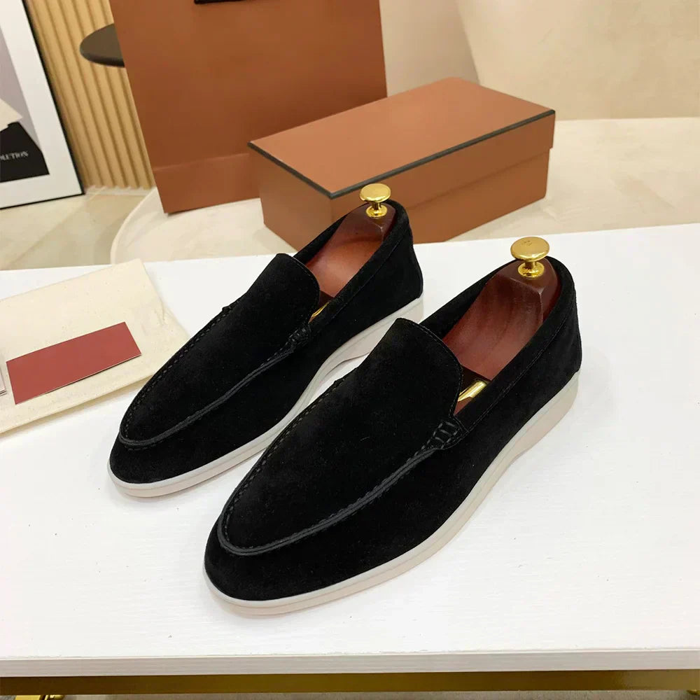 Herren Loafer Elegant Business Freizeitschuhe – Klassischer Slip-On Stil für Büro & Alltag