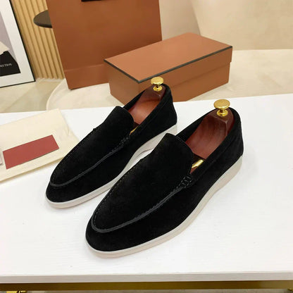 Herren Loafer Elegant Business Freizeitschuhe – Klassischer Slip-On Stil für Büro & Alltag