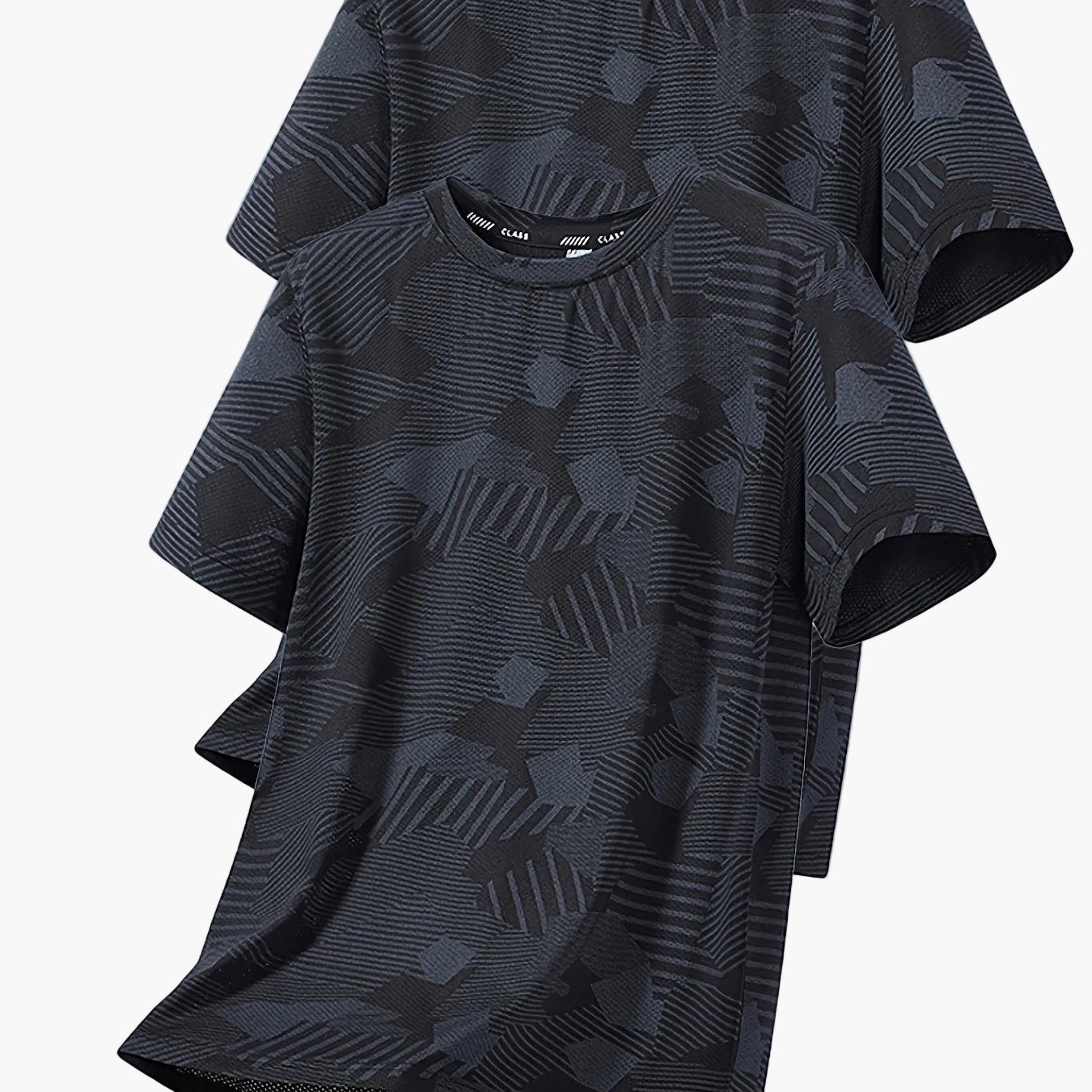 Herren Freizeit T-Shirt Set – Atmungsaktive Kurzarmshirts für Alltag und Sport