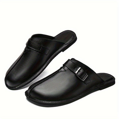 Herren Pantoletten mit Schnalle – Elegante Slipper für Freizeit & Alltag