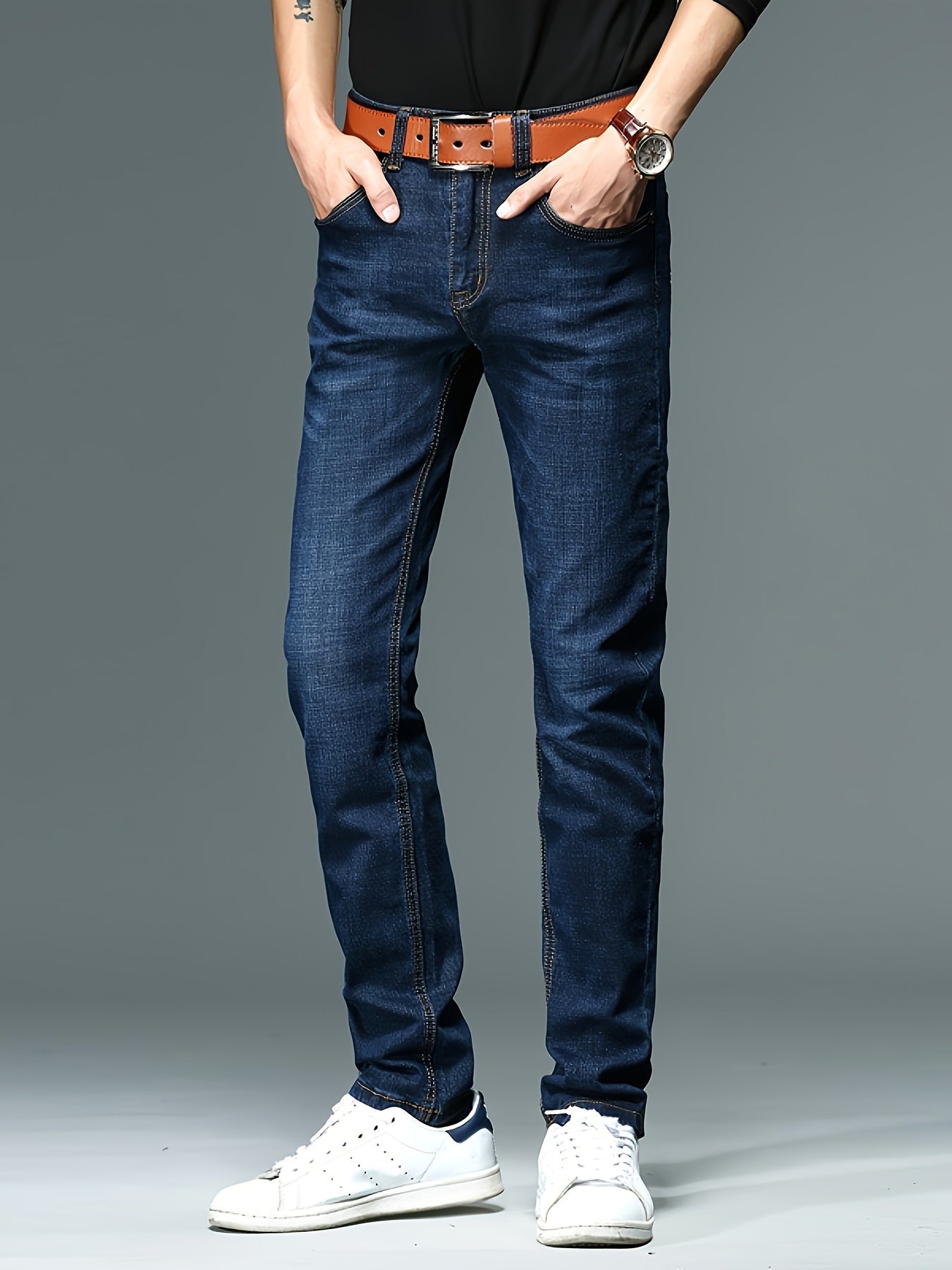 Herren Jeanshose Regular Fit Freizeit Stil – Perfekt für Alltag und Wochenende