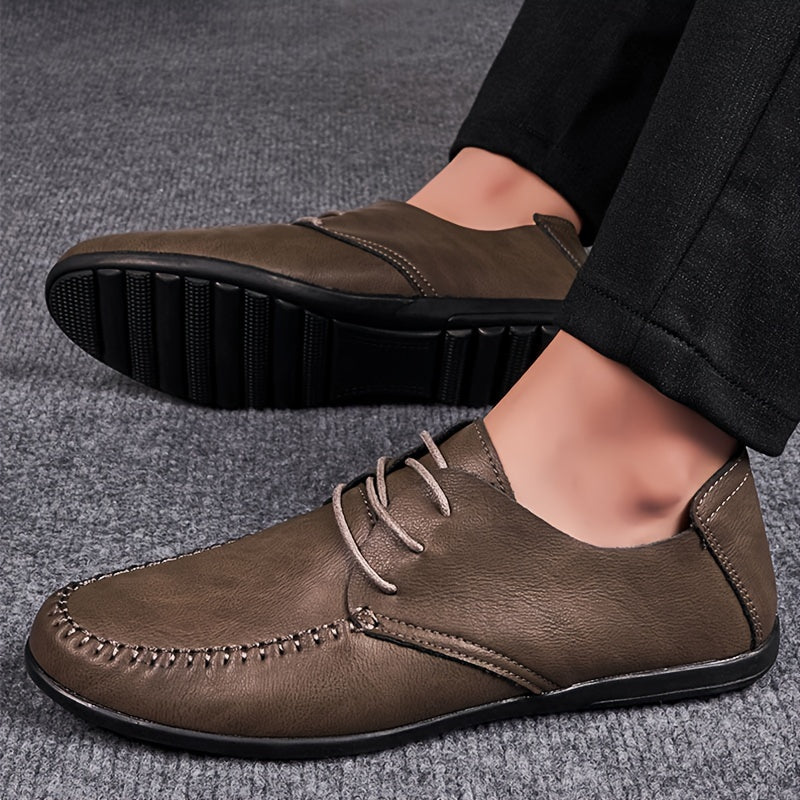 Herren Mokassins Freizeit-Slipper Komfortschuhe für Alltag und Büro