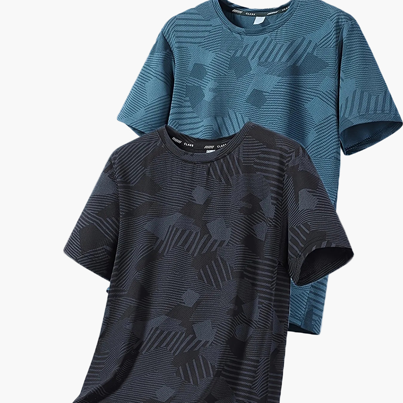Herren Freizeit T-Shirt Set – Atmungsaktive Kurzarmshirts für Alltag und Sport