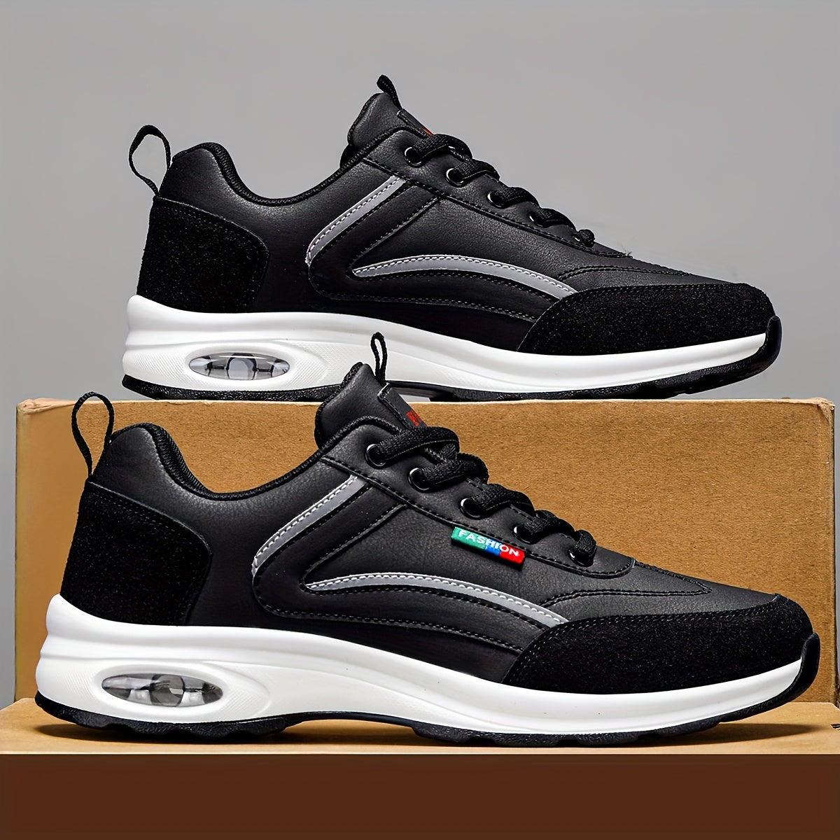 Herren Sneaker Sportlich Bequeme Freizeitschuhe für Alltag und Fitness