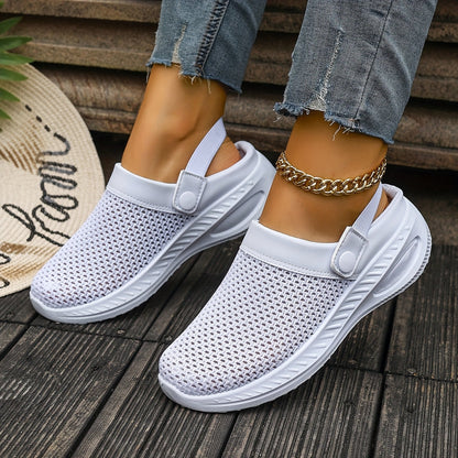 Damen Slip-On Mesh Clogs – Sportliche Freizeitschuhe mit Komfort für Alltag und Freizeit