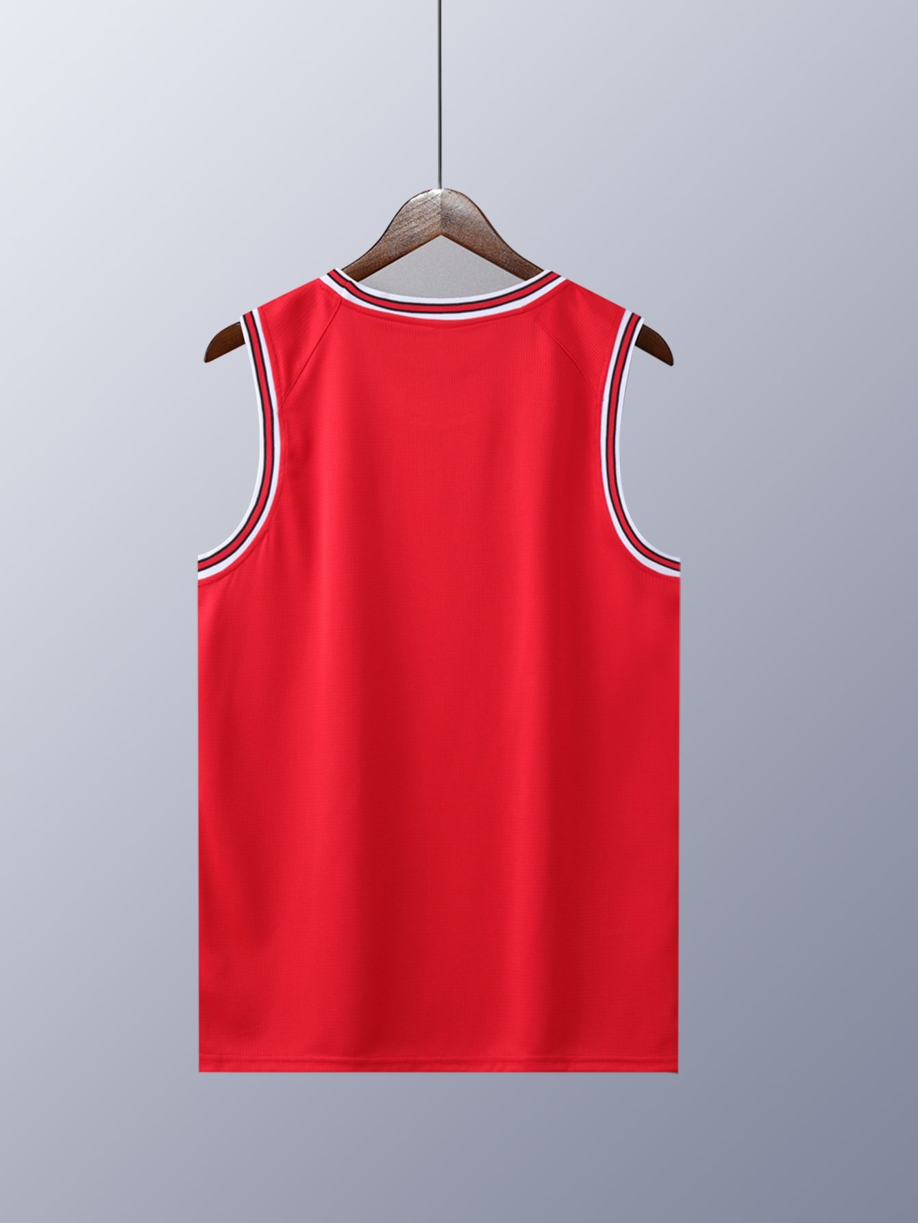 Herren Basketball Trikot Set – Vintage Streetwear Tank Top mit Chicago Print und Nummer 30, Sport & Freizeit