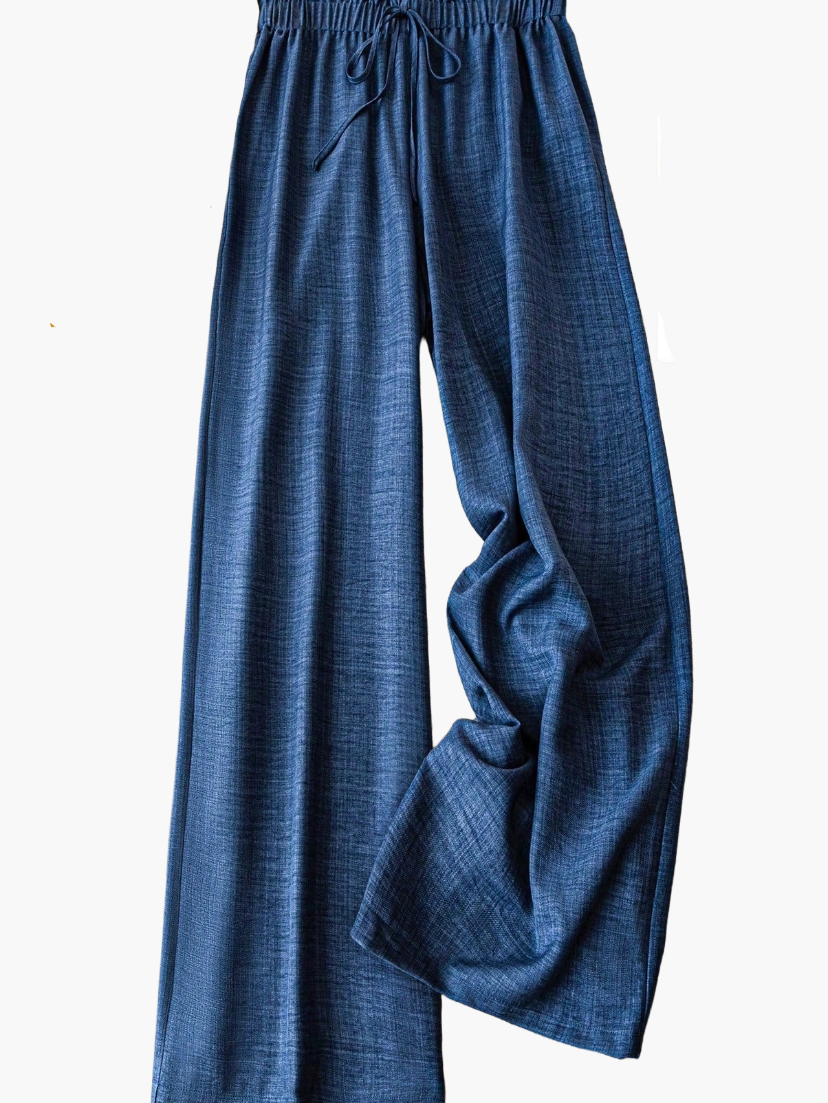 Damen Weite Freizeithose mit Kordelzug – Luftige Loungehose für Alltag und Urlaub