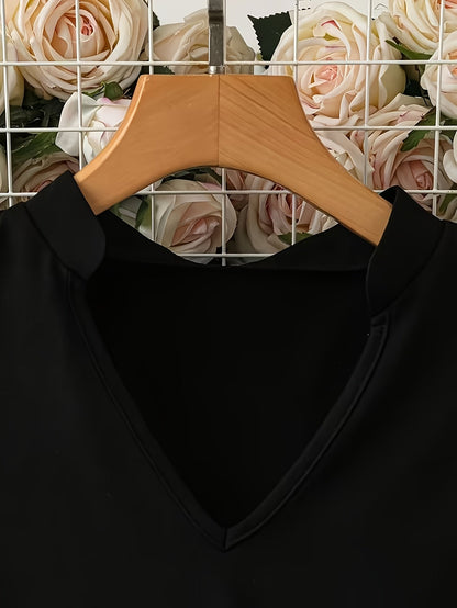 Damen Kleid Elegant Gestreift mit Gürtel und Rüschenärmeln – Perfekt für Alltag und besondere Anlässe