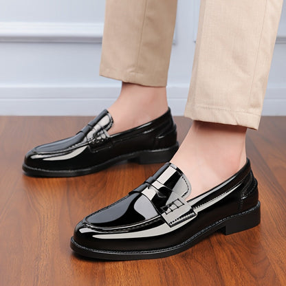 Herren Penny Loafer – Klassischer eleganter Business- und Anzugschuh