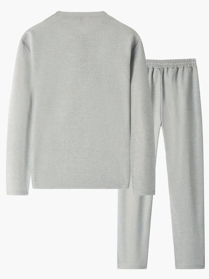 Herren Freizeit Trainingsanzug Set – Komfortabler Style für Alltag und Sport