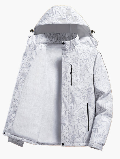 Herren Outdoor Funktionsjacke mit Kapuze – Sportliche Wanderjacke für jedes Wetter