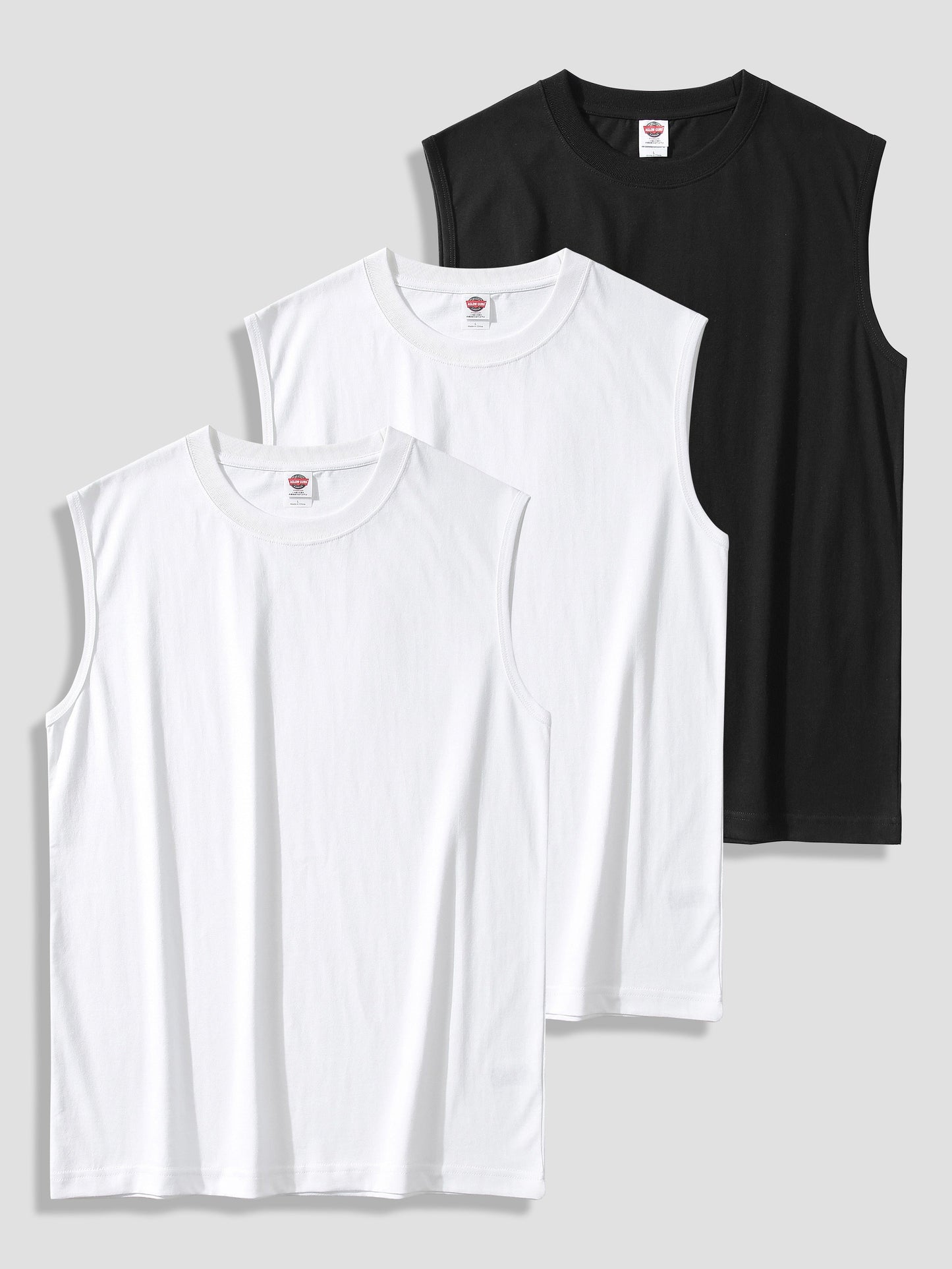 Herren Muscle Fit Tanktops 3er Pack – Sportliche ärmellose Shirts für Training & Alltag