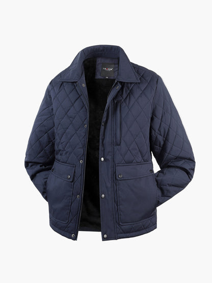 Herren Steppjacke im klassischen Casual-Stil – Ideal für Alltag und Freizeit