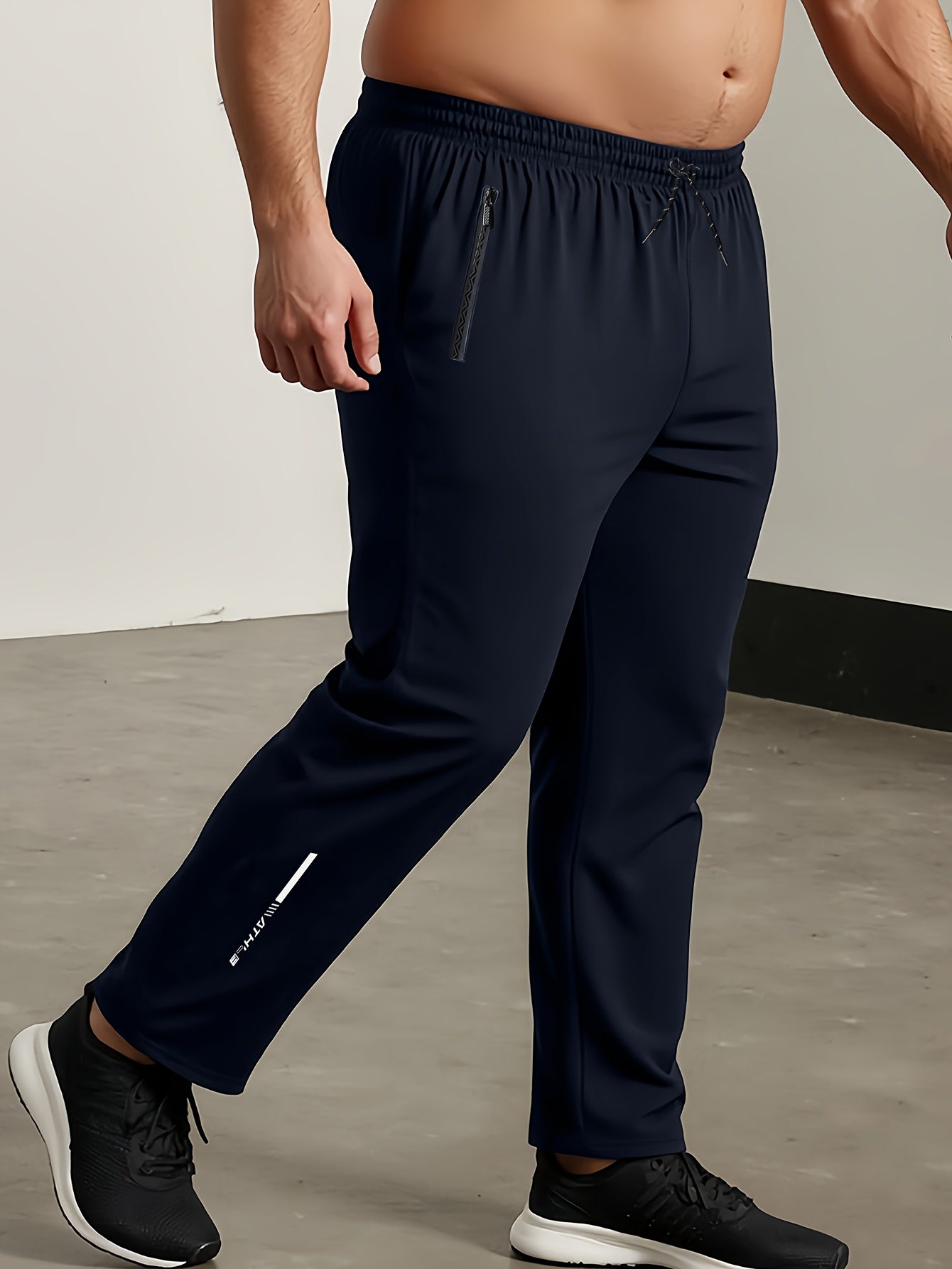 Herren Jogginghose mit Kordelzug – Bequeme Freizeithose für Alltag und Sport – Große Größen