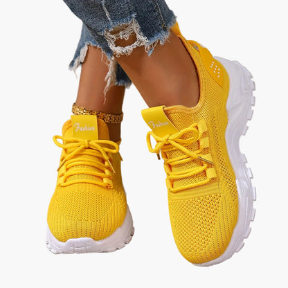 Damen Sneaker Sportlich Bequem Alltag Freizeit Trendige Turnschuhe