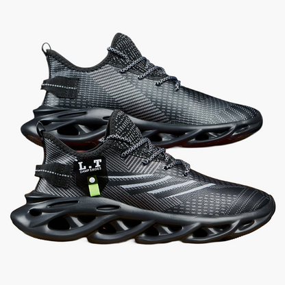 Herren Sneaker Sportliche Laufschuhe mit Atmungsaktivem Design und Modischer Sohle