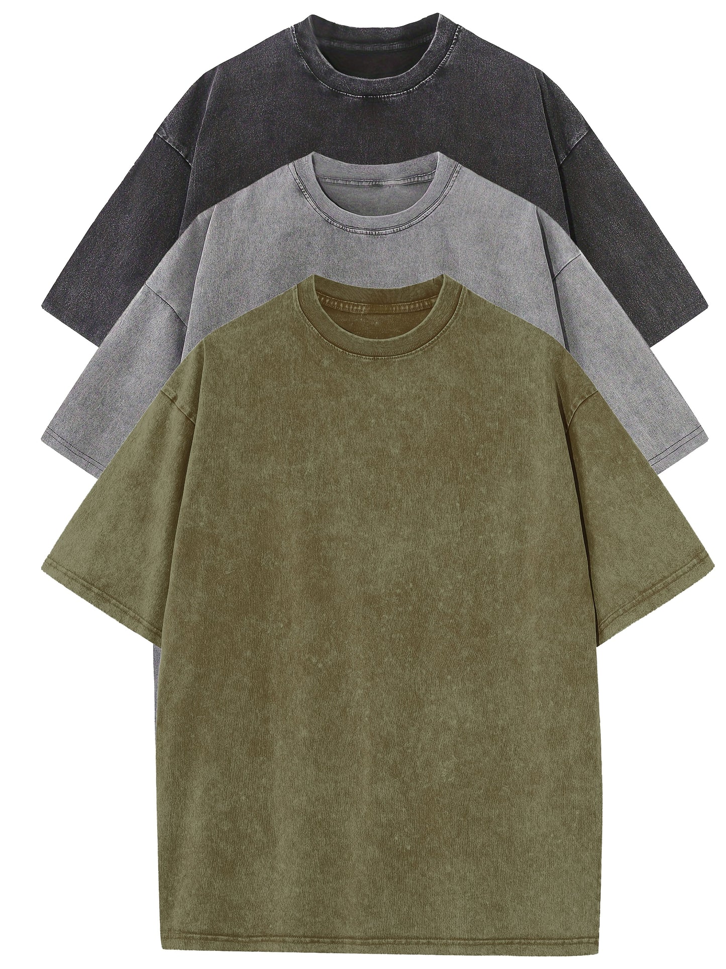 Herren Oversize T-Shirt Vintage Look – Lässiges Basic für Alltag und Freizeit