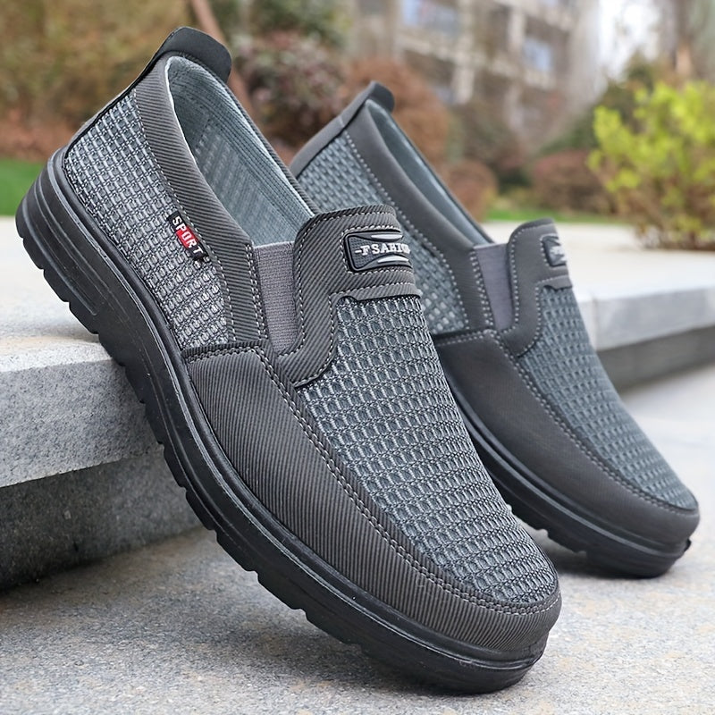 Herren Slip-On Freizeitschuhe Atmungsaktiv – Bequeme Alltagsschuhe für Männer