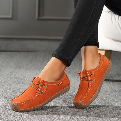 Damen Freizeitschuhe – Bequeme Mokassin-Slipper im Casual-Stil für Alltag und Büro