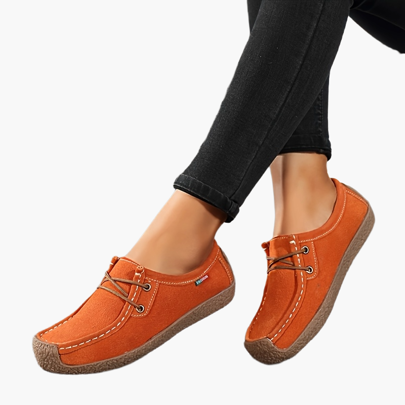 Damen Freizeitschuhe – Bequeme Mokassin-Slipper im Casual-Stil für Alltag und Büro