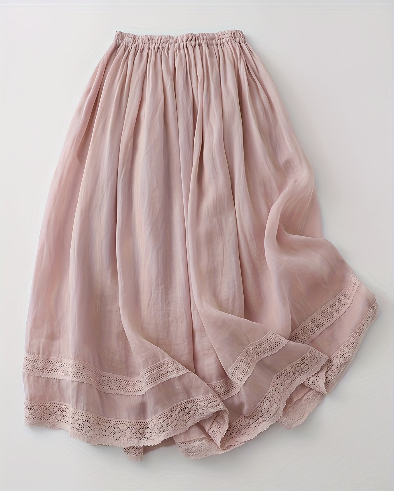 Damen Vintage Petticoat Unterrock mit Spitze – Eleganter Retro-Look für Kleider und Röcke