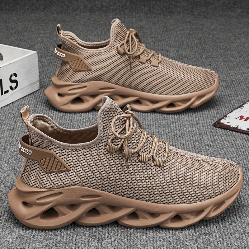 Herren Sneaker Sportliche Laufschuhe mit Innovativer Sohle – Atmungsaktive Freizeit Turnschuhe für Alltag und Training