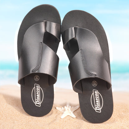Herren Vintage Zehentrenner Sandalen – Bequeme Sommerschuhe für Freizeit & Strand