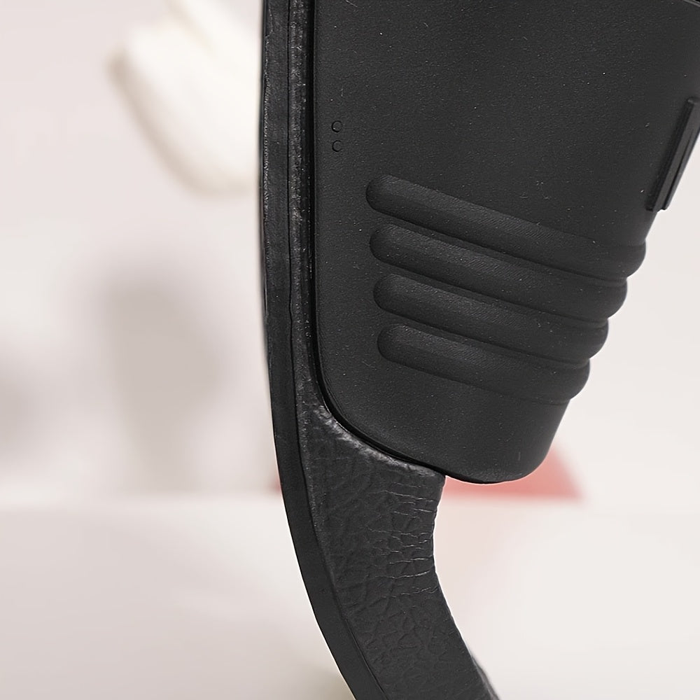 Herren Badelatschen mit Logo-Prägung – Bequeme Slides für Freizeit & Pool