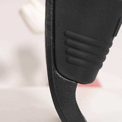 Herren Badelatschen mit Logo-Prägung – Bequeme Slides für Freizeit & Pool