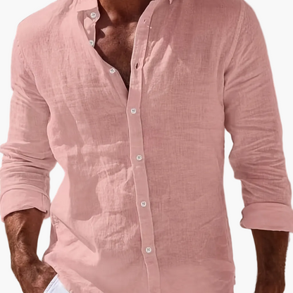 Herren Freizeithemd Leicht Sommer Strand Look – Lässiger Stil für entspannte Anlässe