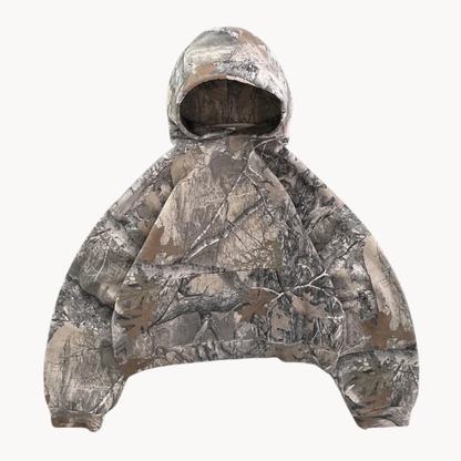 Herren Camouflage Hoodie – Lässiger Kapuzenpullover für Freizeit und Outdoor