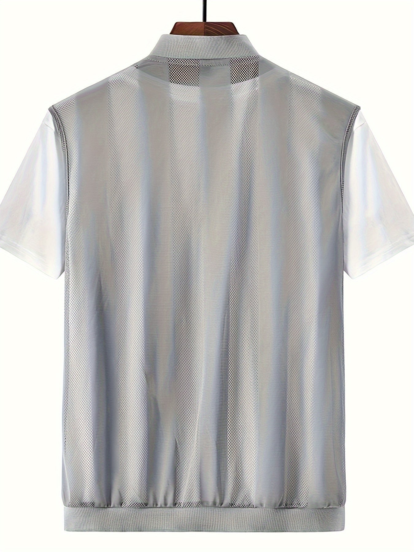 Herren Weste mit Reißverschluss für sportlichen Freizeit-Look
