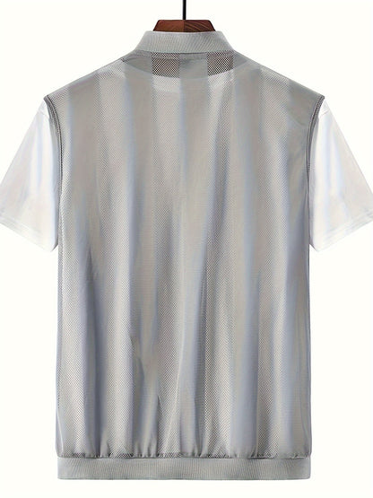 Herren Weste mit Reißverschluss für sportlichen Freizeit-Look
