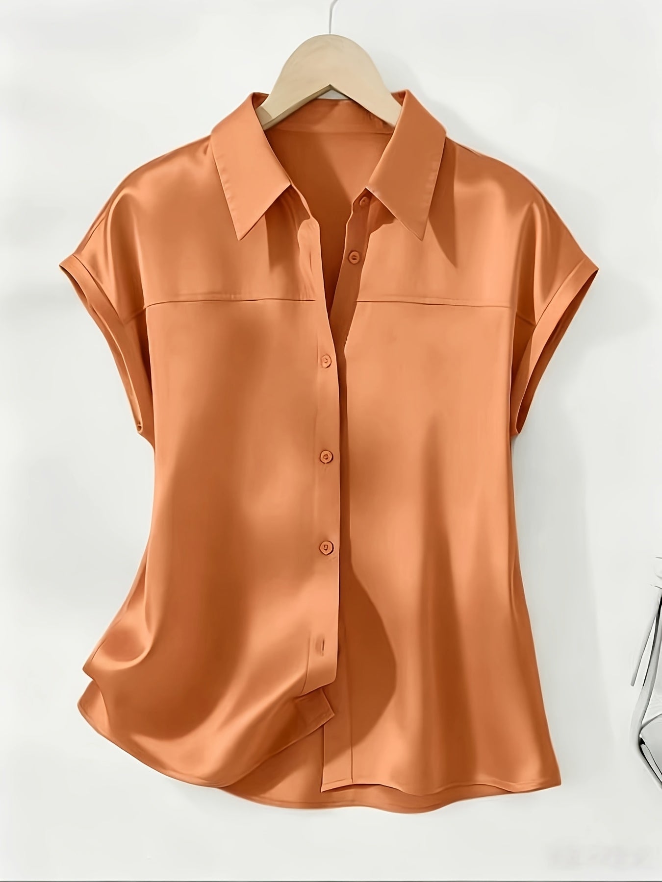 Damen Bluse mit Kragen und Knopfleiste – Eleganter, Zeitloser Stil für Büro und Freizeit