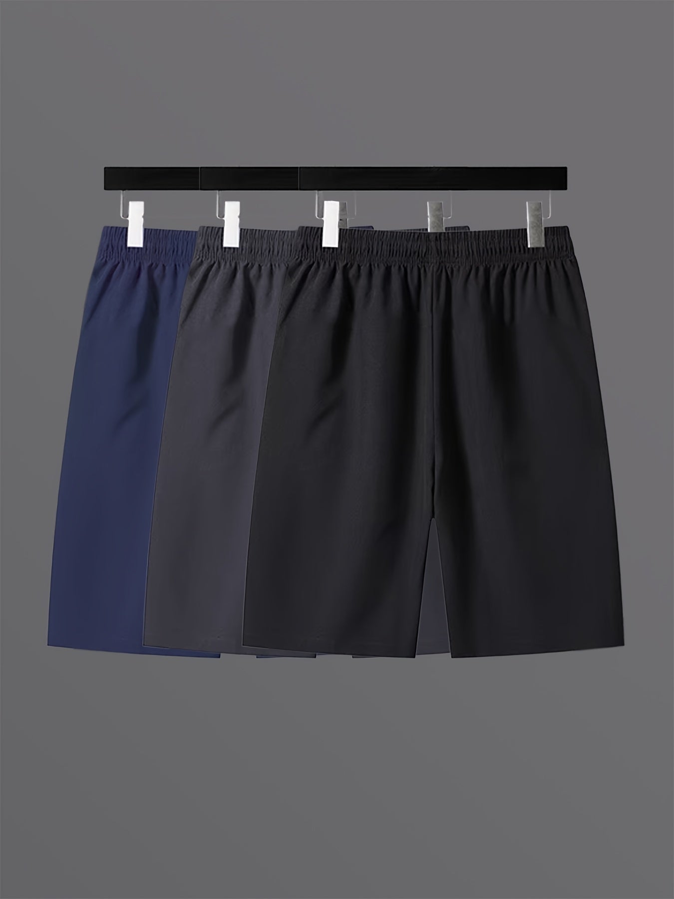Herren Sportliche Laufshorts mit Reißverschlusstaschen – Bequeme Fitness- und Freizeithose
