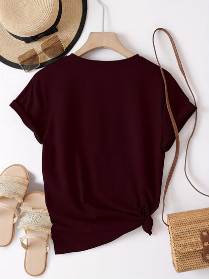 Damen T-Shirt mit Spruch 'Perfectly Imperfect' – Lässiges Statement-Shirt für Alltag und Freizeit